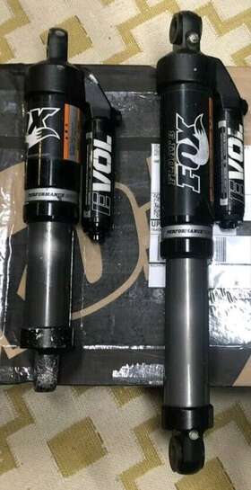 2704815 Fox Racing Shox Float Evol 3 Snowmobile Shocks Pair