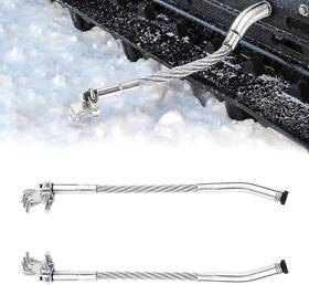 Km3b1309-00102sl Kemimoto Snowmobile Ice Scratcher Kit 2pcs Compatible With Polaris Arctic