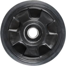 Kimpex 298993 - Idler Wheel With Snap Ring/bearing 6004 Black 147 Mm Od X 20 Id