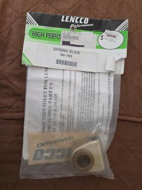 Lenco 04-105 Spring Slide