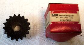 10007-a91 Massey-ferguson Ski-whiz Snowmobile Upper Drive Gear 300s 350ss 17 Tooth 10007