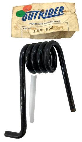 150-355 Outrider Ski-doo Vintage Snowmobile Left Hand Suspension Spring Fits 75-79 P/n