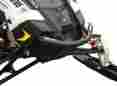 Pfb355-fbk Skinz New Front Custom Aluminum Bumper Flat Black Polaris