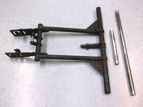 1540602 Polaris Vintage Electra Front Torque Arm And Mounting Shafts