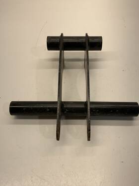 1543124-329 Polaris H Bracket Weld Black - 2017 600 Indy