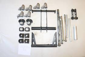 1544014-329 Polaris 2019 850 Indy Xc Axys 129 Inch Rear Suspension H Bracket Axle Shaft Idler