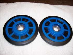 1594038 Polaris Snowmobile Rear Idler Wheels Blue Part #