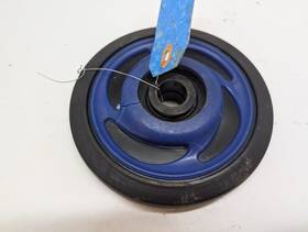 1594082-312 Polaris 2001 2002 Used Oem Idler Wheel Blue 5.35 600 Xc Sp M-10 L/c