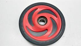 1594083-239 Polaris 1999 Xc 500 Rear Idler Bogey Wheel Scrolled Red 6.38 Inch