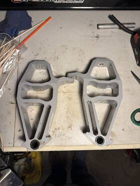 1823801-728 Polaris 1832801-728 Xc Rush Spindles 1823802-728 Left Right Pair Ghost Gray
