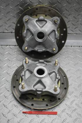 2196316 Polaris 2014 Sportsman Ace Dohc Rear Hubs Set With Rotors 4.63mm