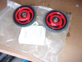 1590318-293 Polaris 2833907 2x New Red Bogie Idler Wheels #2