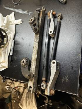 363637 Polaris 2001 Xcr800 Steering Rack Pivot Arms Tie Rods