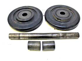 5020415 Polaris 1988 400 Indy Classic Front Bogie Wheel Axle Assembly Oem#