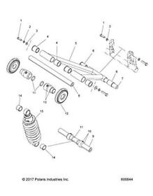 5453942 Polaris Collar-shock Wheel Part