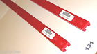 Polaris 56 " Runner Hyfax Slide Wear Snowmobile Strips Pr. 1 Red