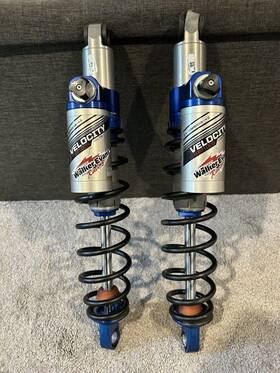 7045432 Polaris Walker Evans Velocity Front Shocks Pair Snowmobile Read Description