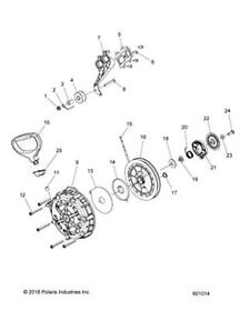 Polaris 7520367 Scr-txth-m8x1.25x60 Zb Auto Model Generation 900 570 850