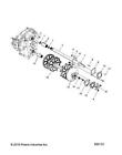 7721132 Polaris Key-1/4 X 3/16 2.25 Wide Trak Iq 550 600 Widetrak