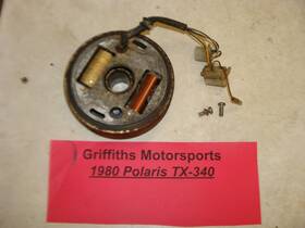 Ec34pt-07 Polaris 1980 Tx 340 440 Apollo Cobra Txl Colt Stator Magneto Flywheel Gen Coil