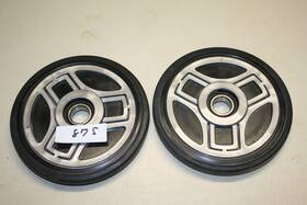 04-116-87s Ppd Wheels 190mm X 25mm Bearing 6205 Ski Doo Silver