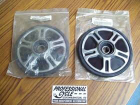 4702-0058 Ppd For Parts Unlimited Pair 2 Arctic Cat Snowmobile Bogey Idler Wheels 7.125 Inch 20mm I.d. 6004 Bearing