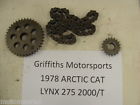 Prices 275 Sprockets 78 2000 Track Jag Lynx Gears Cat Drive 79 Puma Chain Arctic 80 T