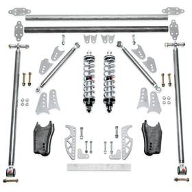 R174-170 Qa1 Rear 4-link Triangulated Single Adjustable Shocks