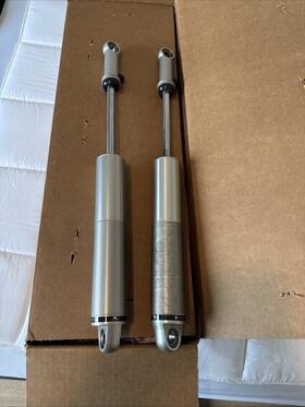 1397416 Ridetech Rear Adjustable Lowering Hq Shocks Lowered Truck Application Ford