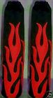 Red14 Shock Eds Covers Edge Snowmobile Polaris 2 Bla Flame
