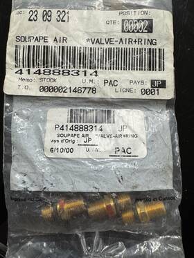 414888314 Ski-doo Air Ring Valve For Mx-z 1996-2003 Qt-1