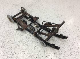 503105000 Ski-doo 1987 Rear Suspension Skid Complete Fits Stratos 503 F/c Oem