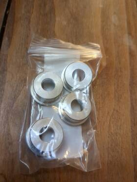 503189231 Ski-doo Oem Rear Suspension Arm Retaining Cushion Lot 4 1999-2002 Mx Z