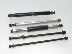 503193332 Ski-doo 2015 Skidoo Summit Sport Axles With Rear Skid Spacer Bars
