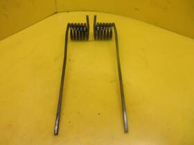 503193636 Ski-doo Oem 15 Gsx 600 E-tec Rear Back Frame Skid Suspension Torsion Spring Set