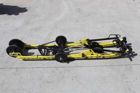 503194512 Ski-doo 2017 Summit X 850 Rear Suspension Skid 154 Inch