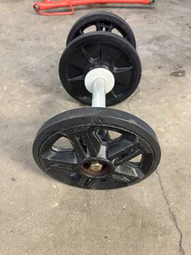 503195803 Ski-doo Mxz Tnt 850 Renegade 600 Rmotion 17-22 23 Oem Rear Axle Idler Wheels