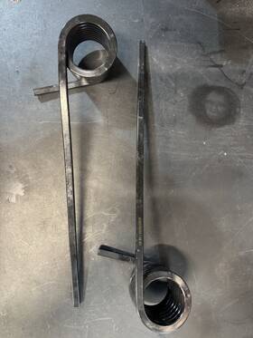 503196203 Ski-doo Skidoo Torsion Springs 1.86
