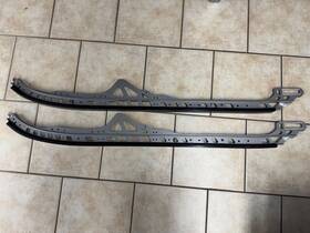 503197421 Ski-doo Freeride 146ftft 850t Platinum Silver Satin Rails New Take Off