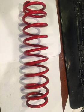 505071845 Ski-doo Skidoo Rev Summit Adrenaline Red Front Shock Coil Spring 151 Used