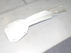 506152757 Ski-doo Oem 2015 Polypropylene Extreme Skid Plate