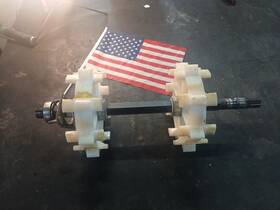 Avid-8t-3.0p Ski-doo Avid Extrovert Drive Axle 8 Tooth Skidoo Rev Mxz Renegade Zx 1.065 Spline 3.0 Inch P