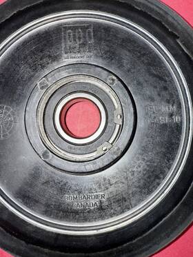 M-491-10 Ski-doo Bombardier Skidoo 190mm Idler Wheel Used