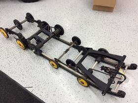 M5142864 Ski-doo Used Oem Rear Skid Suspension 2004 Scandic Wide Track Wt 550 F/c