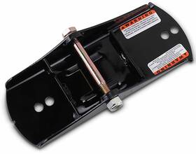 9739-s869319-19 Starting Line Products Ski Mounting Saddle Bracket For Std Use-black 2011-2017