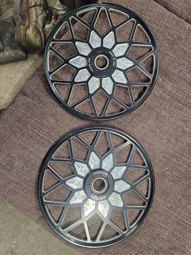 406-4005-02 Tki 10 Inch Snowmobile Wheels