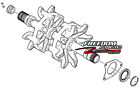 0728-178 Track 800 Drive Xf Shaft Sprocket Arctic 1100 Cat Ass 12-13