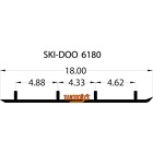 Tsd3-6180 Woodys New Sport Ski-doo Carbides