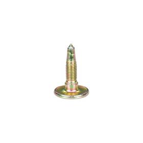 Woodys 18-3112-96 Gdp6-1325-bs Gold Digger Carbide 1.325 Inch Studs 96 Pack Snow Wps