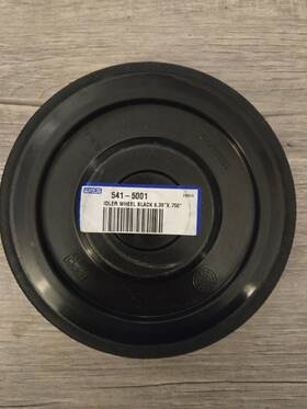 541-5001 Wps Idler Wheel Black 6.38 Inch X .750 Snowmobile New